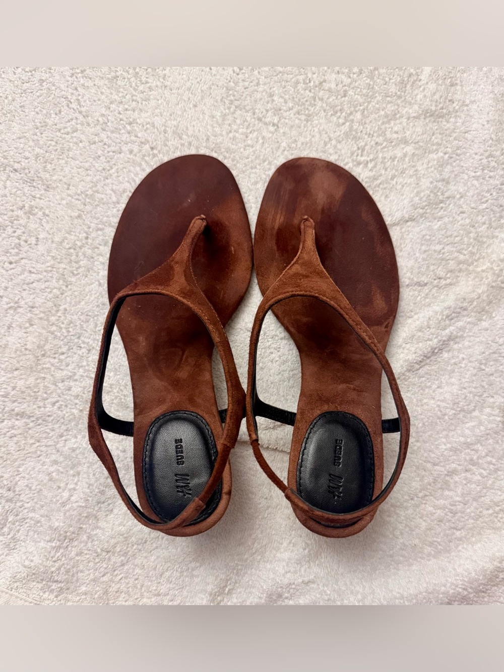 H&M Premium Limited Edition Genuine Suede Thong Slingback - Picture 4 of 12
